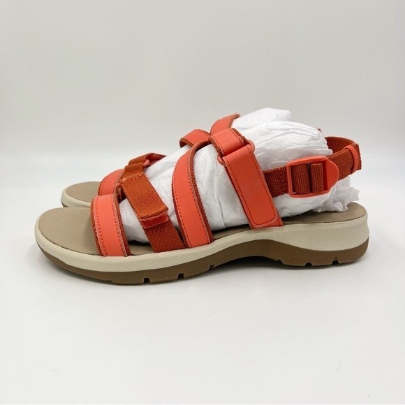 Rockport Women's Trail Technique Multi Coral Orange Sport Sandals Shoes Size 6.5 - Picture 7 of 15